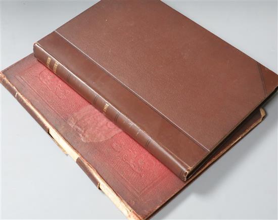 CROYDON: Anderson, D. Corbet - Croydon Inclosure 1793-1803, qto, half red cloth, Croydon 1889, together with, Ibid -